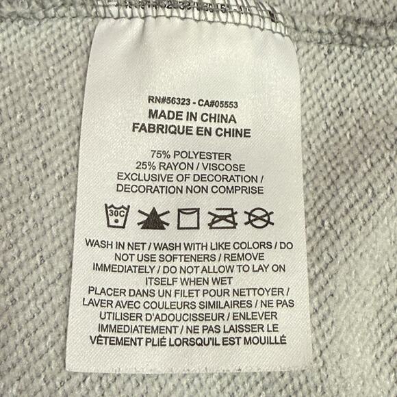 Nike Hoodie Sweatshirt Mens M Grey Big Center Swoosh Dri Fit Pullover DB4215‑063 - Picture 9 of 10